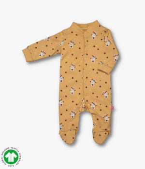 Girls footed full sleeve jumpsuit/ all in one/ onesie/fullsie/ romper/ sleepsuit with snaps.