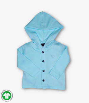 Full sleeve Hoodie with Snap opening.